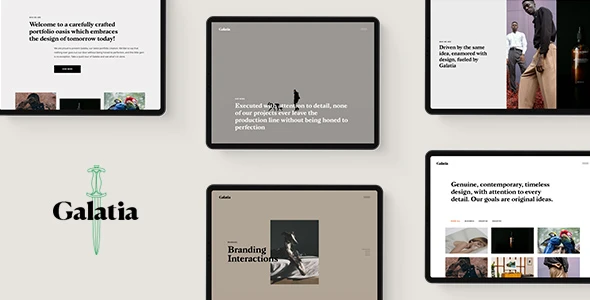 Galatia – Contemporary Agency WordPress Theme